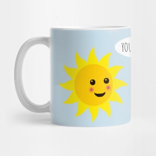 You Make My Day Mug